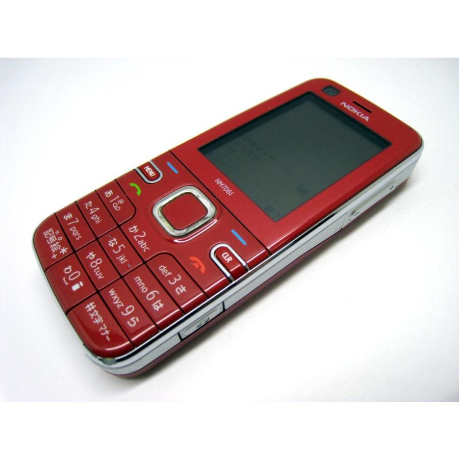 docomo NM706i パッショネートレッド NOKIA ノキア : エコモ新下関