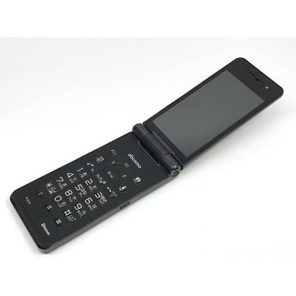 docomo P-01H ダークメタル ドコモ ガラケー 黒 ブラック : エコモ