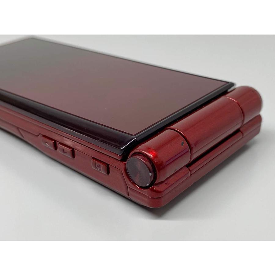 富士通（FUJITSU） docomo F-01E ブラック レッド 赤 ドコモ ガラケー