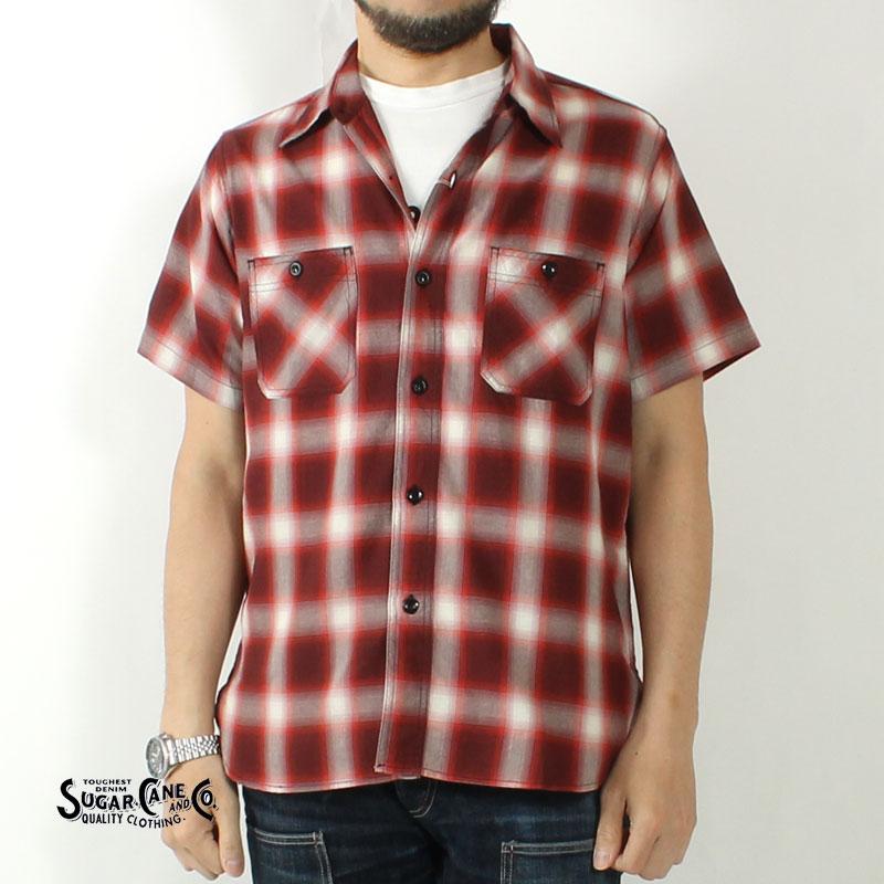 SUGAR CANE シュガーケーン ワークシャツ 半袖 2025春夏 新作 SC39519