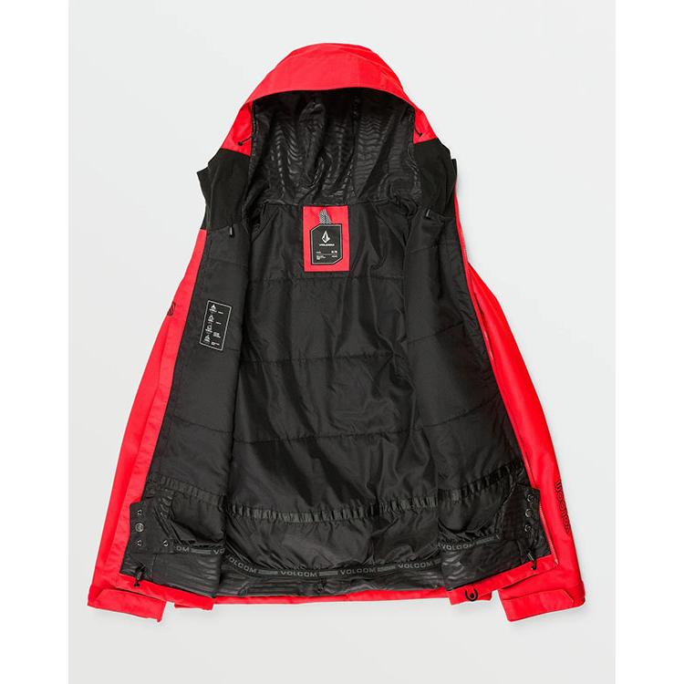 VOLCOM（ボルコム） 35%off ラスト1点 レッド L スノーボードウェア
