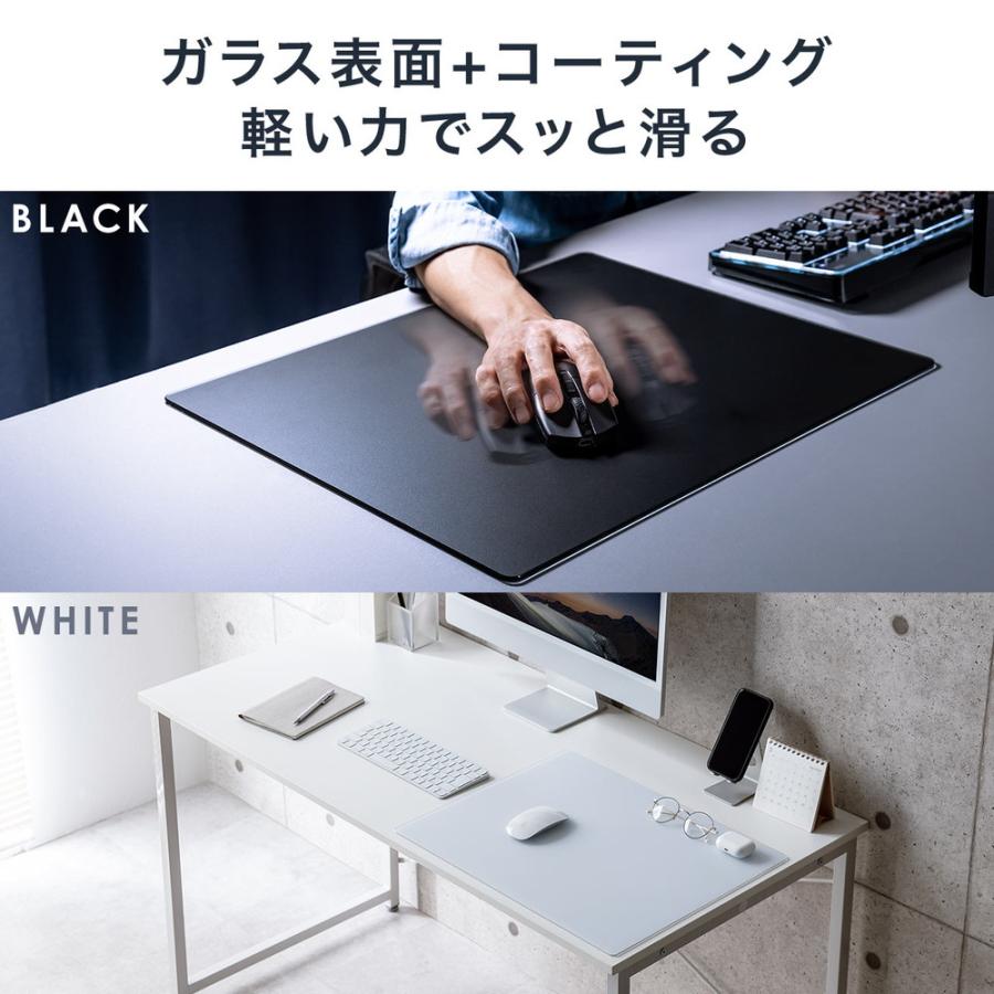 SANWA SUPPLY（サンワサプライ） ガラスマウスパッド 大型 ゲーミング