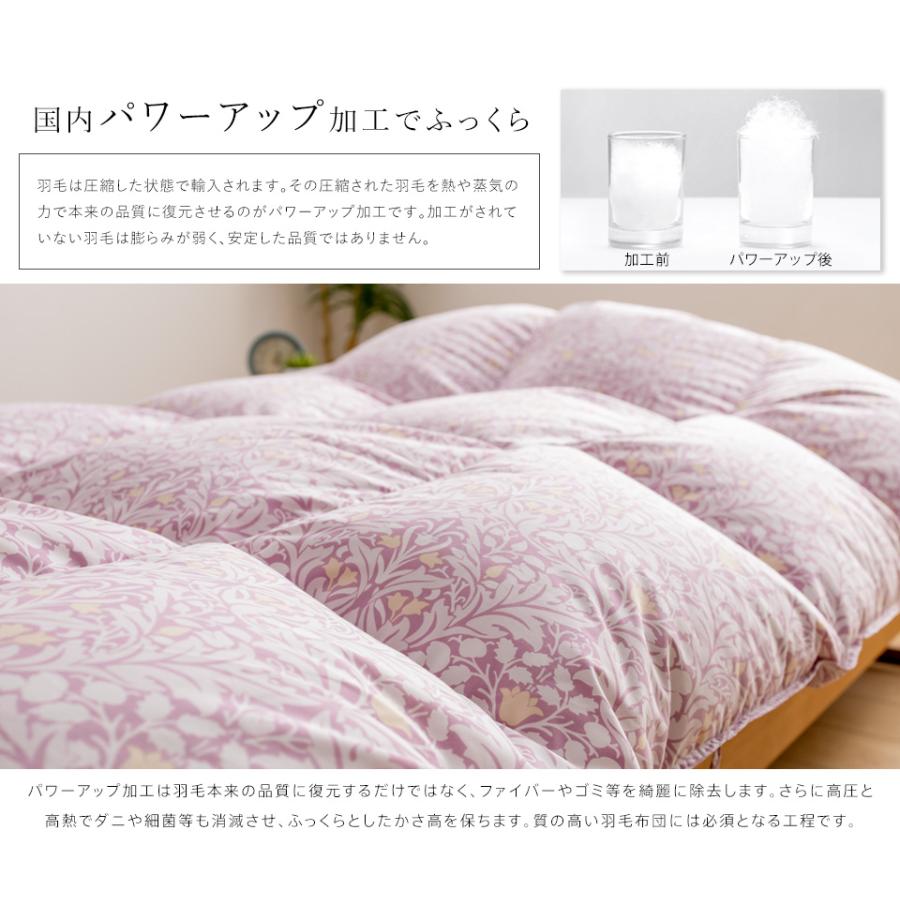 西川（nishikawa） 羽毛布団 シングル 布団カバー付 ホワイトダウン93