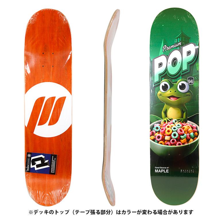 スケボー デッキ プレミアム PREMIUM POP FROGGIE DECK SIZE 7.0 7.25