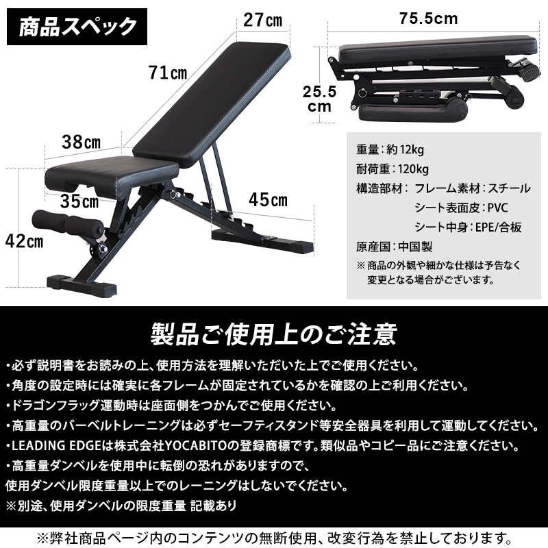 LEADING EDGE（リーディングエッジ） 折りたたみマルチポジション