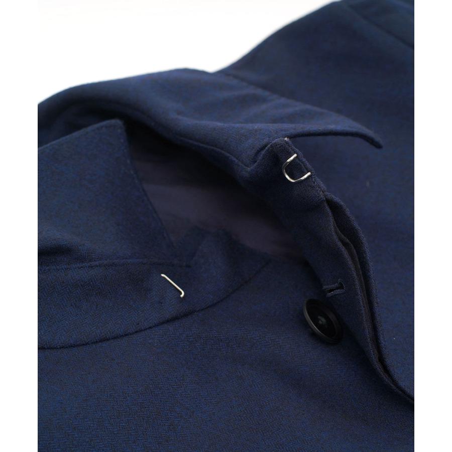 トゥモローランド ベルト付き ステンカラーコート TOMORROWLAND メンズ