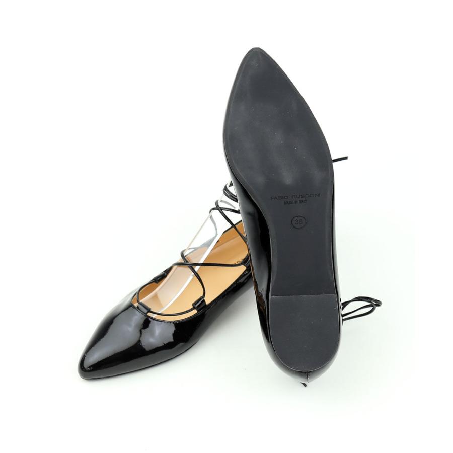 FABIO RUSCONI（ファビオルスコーニ） レースアップパンプス