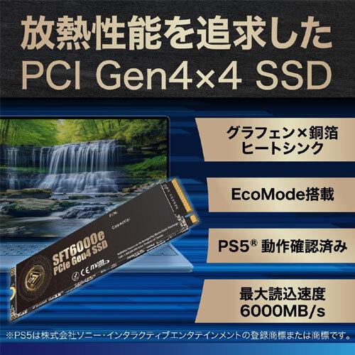 CFD販売 内蔵SSD CFD販売 CSSD-M2L1KSFT6KE [1TB/PCIe Gen4x4/M.2-2280