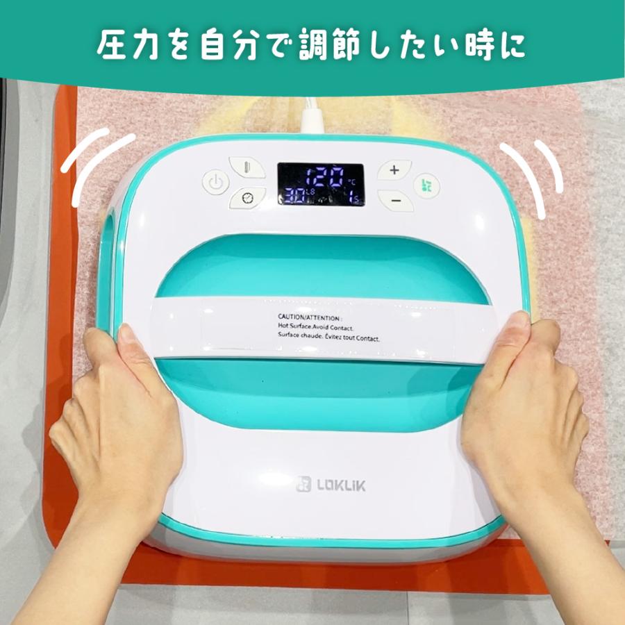 手動アイロンプレス機 シンプルプレス Bamboo バンブー 機械本体のみ