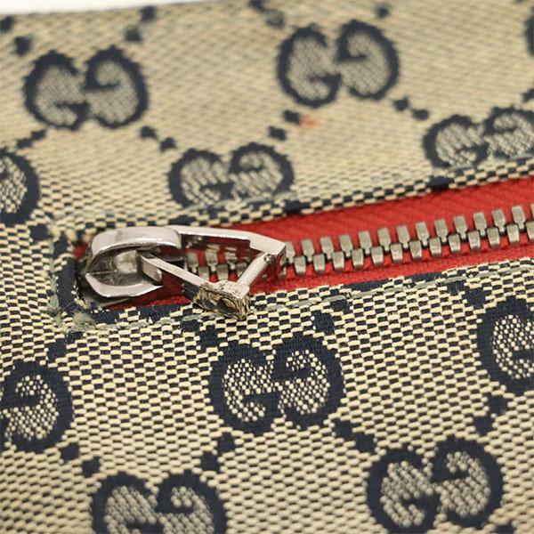 グッチ GUCCI シェリーライン GG柄 レッドネイビー GGキャンバス