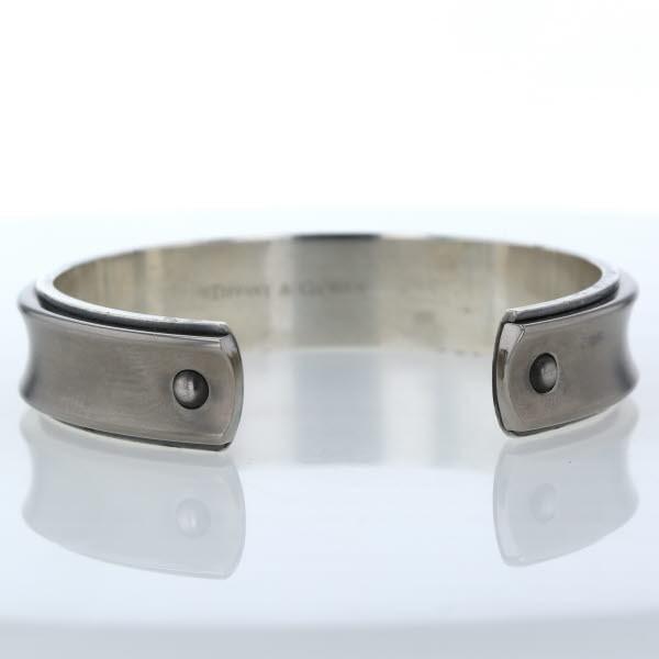 TIFFANY&Co. ティファニー 1837 シルバー チタン バングル 925 SV925