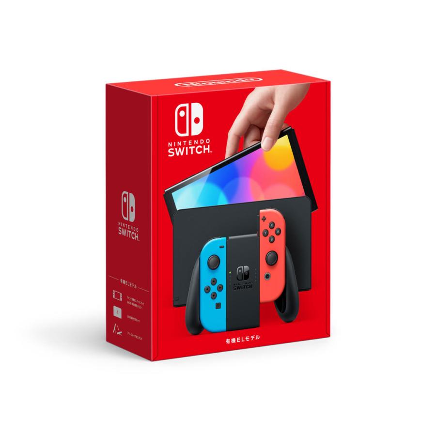 Nintendo Switch 【訳あり外箱損傷】Nintendo 有機ELモデル Joy-Con(L