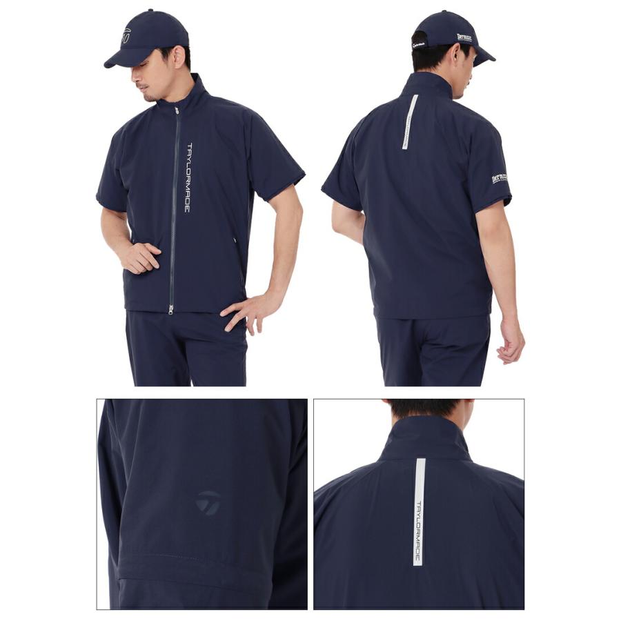 TaylorMade（テーラーメイド） レインスーツ 上下セット メンズ ゴルフ