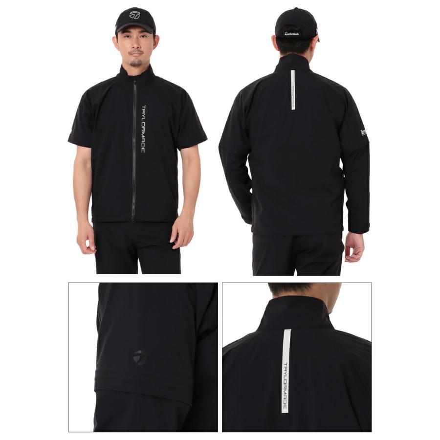 TaylorMade（テーラーメイド） レインスーツ 上下セット メンズ ゴルフ
