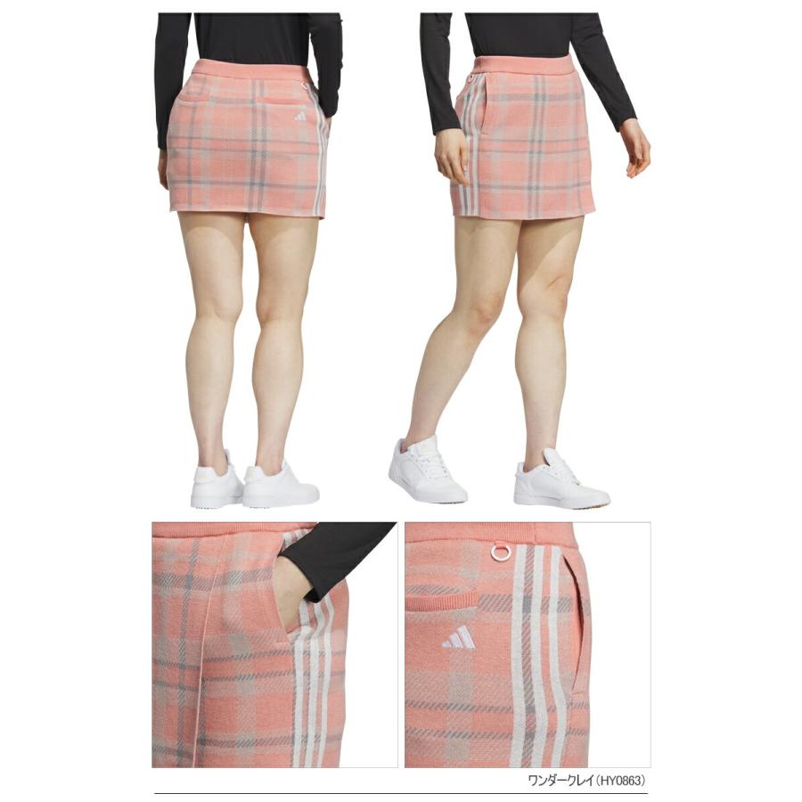 adidas（アディダス） ゴルフ タータンチェック ニットスカート