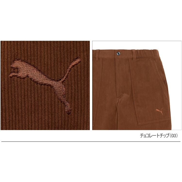 PUMA（プーマ） ゴルフ Pロゴ ストレッチ コーデュロイ リラックス