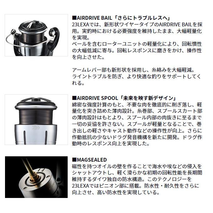 DAIWA（ダイワ） 【目玉商品】ダイワ 23 LEXA レグザ LT3000-XH (2023