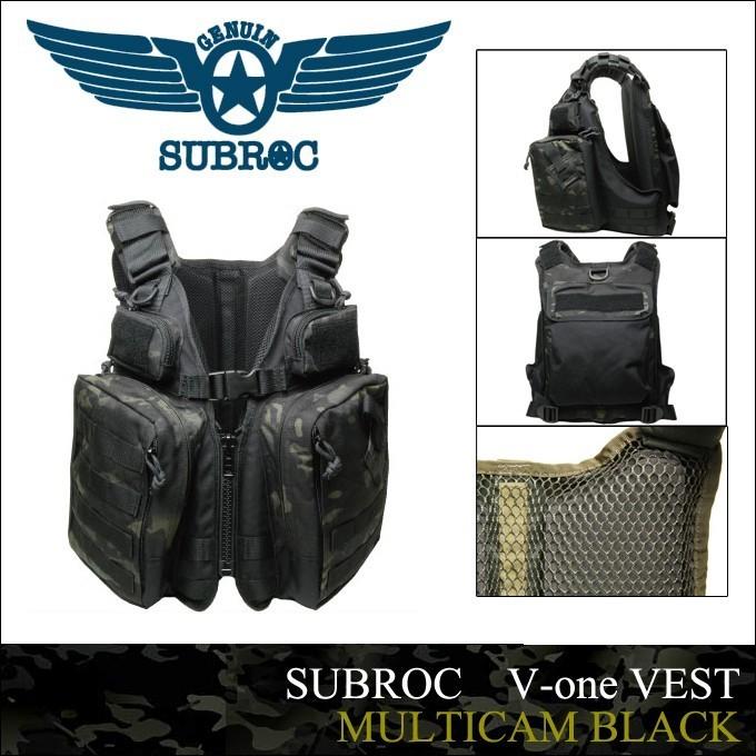 東邦産業 サブロック V-one VEST (カラー：マルチカムブラック