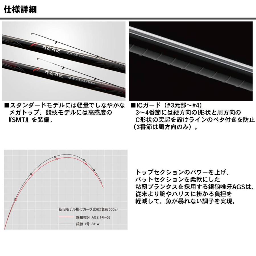 DAIWA（ダイワ） 【目玉商品】ダイワ 銀狼唯牙 AGS 競技0.6号-50 SMT