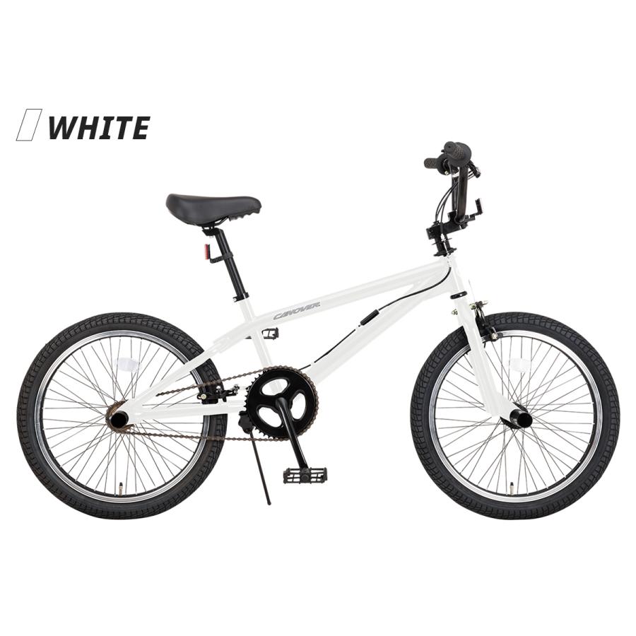 CANOVER 完成品 BMX 自転車 20インチ 組立済 ジャイロハンドル ペグ