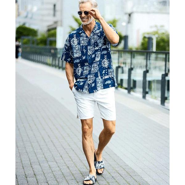 1PIU1UGUALE3 RELAX ウノピゥウノウグァーレトレ アロハ上下セット USH