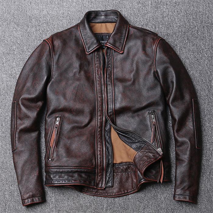 レザージャケット メンズジャケット 本革 ライダース ジャケット 牛革