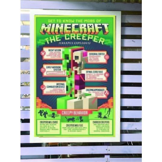 MINECRAFT マインクラフト 輸入ポスター 61cm x 91.5cm : Foursometoys
