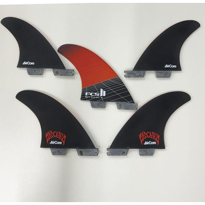 FCS FCS2 FIN Matt Biolos' MB Performance Core carbon AIR CORE TRI