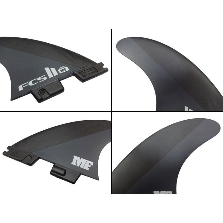 FCS FCS2 FIN エフシーエス2 フィン MF NEOCARBON TRIフィン BLK-GRY
