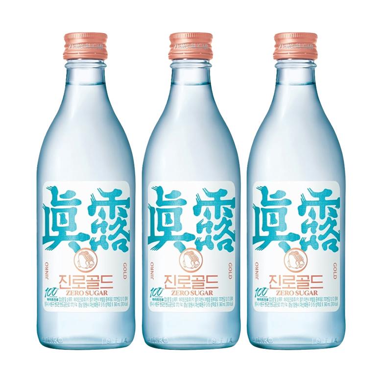 JINRO（眞露） 韓国焼酎 3本セット 10種類から選べる ジンロ 韓国お酒