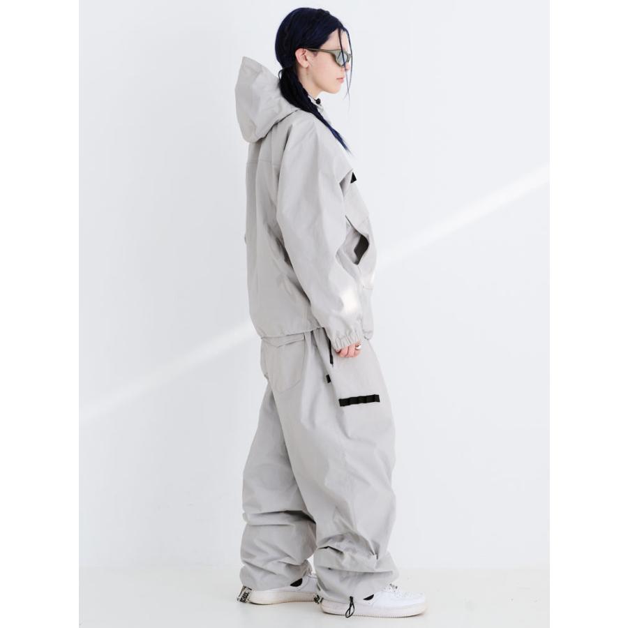 BSRABBIT REFINED HOODED JACKET スノーボードウェア フーディー