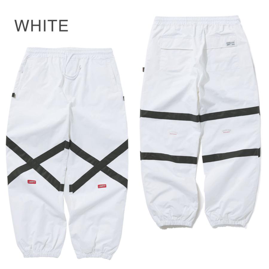 BSRABBIT ORIGINAL POT-X REFLECTIVE WIDE JOGGER PANTS スノーボード