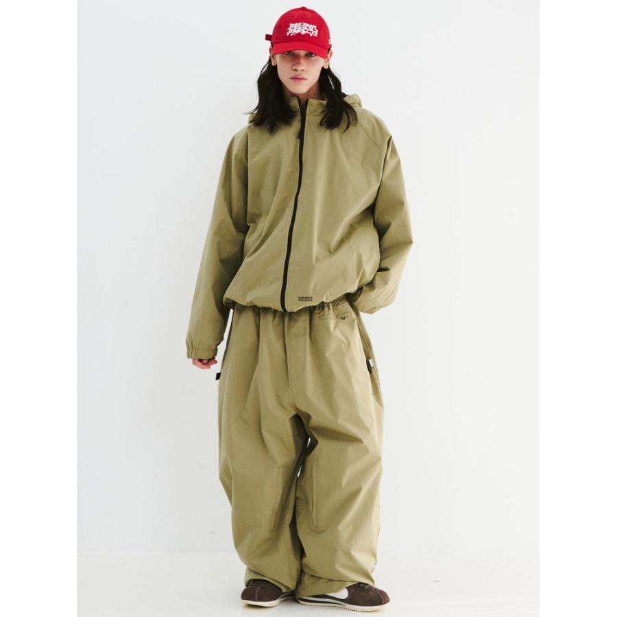 BSRABBIT SOFT PEACH HOODED JACKET スノーボードウェア フーディー