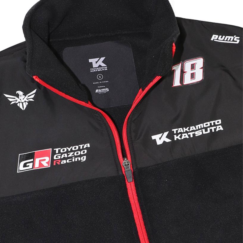 トヨタ（TOYOTA） TOYOTA GAZOO Racing WRC 勝田 貴元 TK フリース