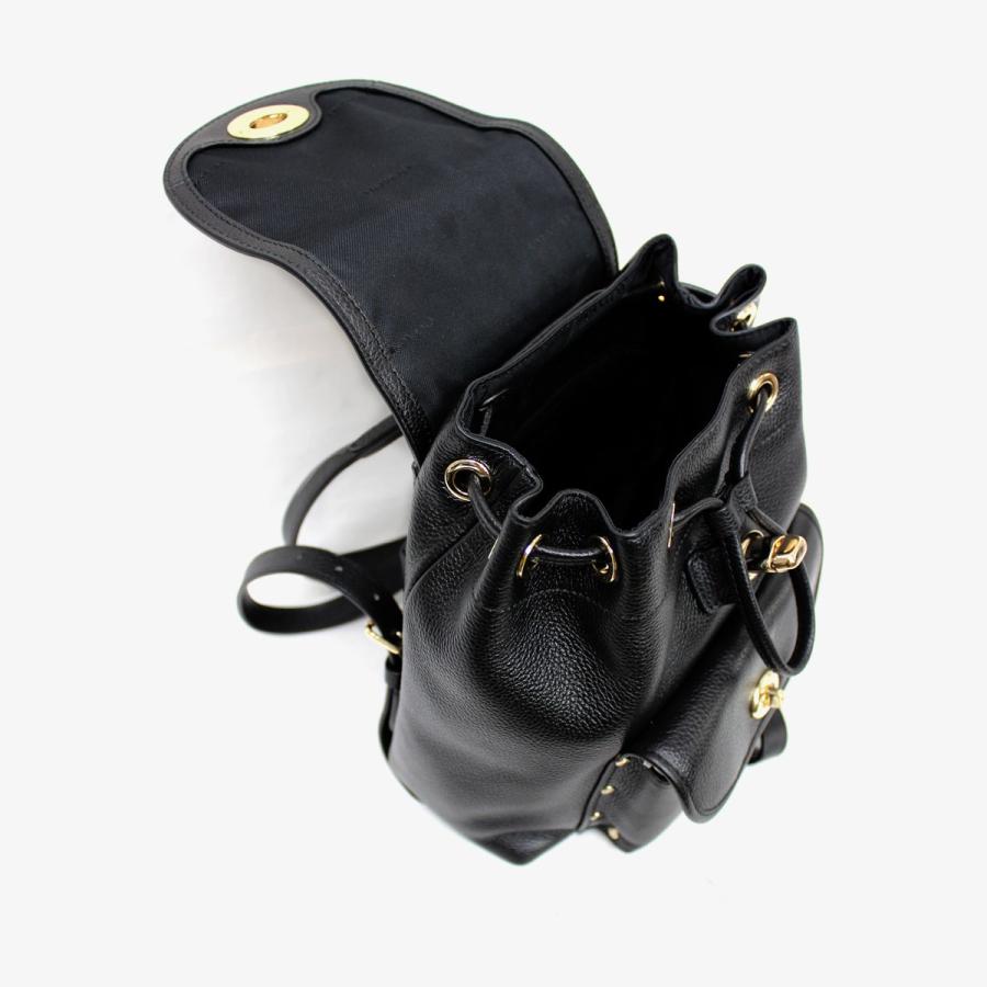 COACH（コーチ） COACH 37581 ミニ ターンロック ヘブルレザー