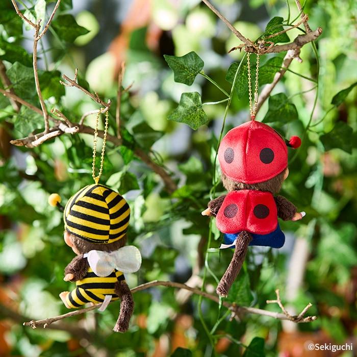 セキグチ モンチッチ モンチッチ 顔でかSSキーチェーン ミツバチ