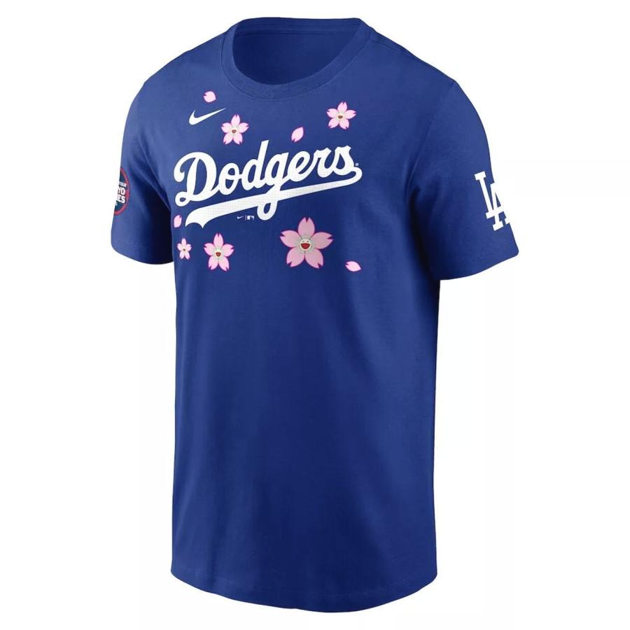 村上隆 x MLB Mサイズ 大谷翔平 17 ブルー Tシャツ 2025年 東京