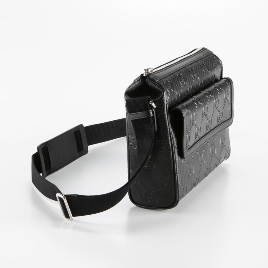 GUCCI（グッチ） ショルダーバッグ GGエンボス メッセンジャーバッグ