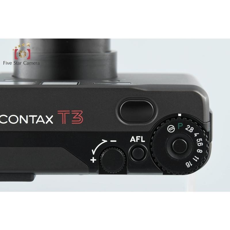 中古】CONTAX コンタックス T3 チタンブラック シングルティース