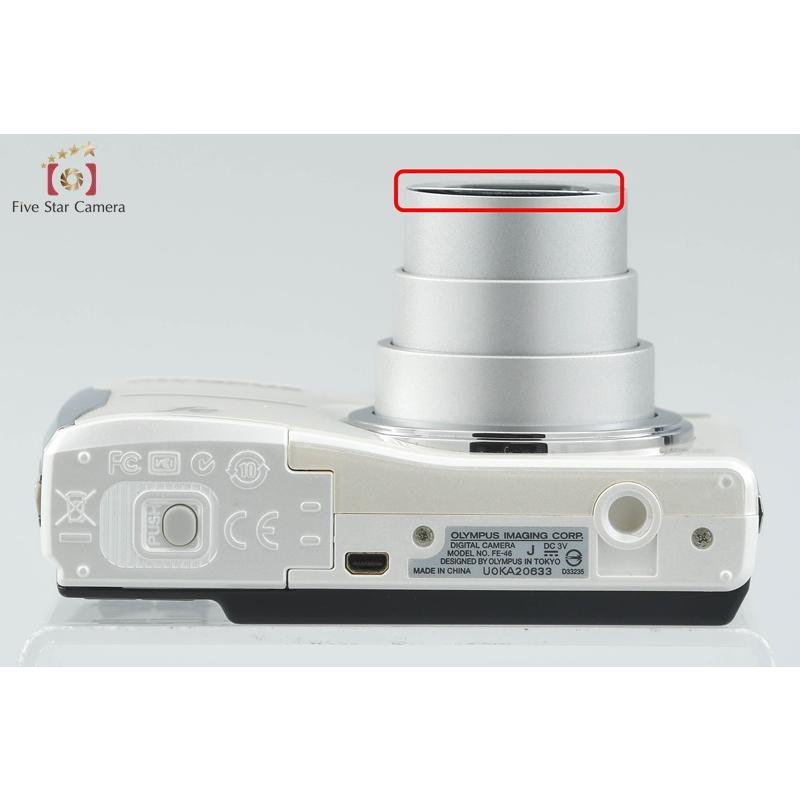 オリンパス（OLYMPUS） 【中古】OLYMPUS FE-46 ホワイト コンパクト