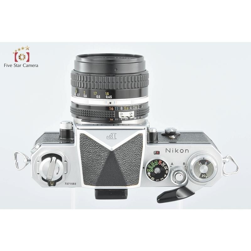 ニコン（Nikon） 【中古】Nikon F アイレベル 後期型 シルバー + Ai-S