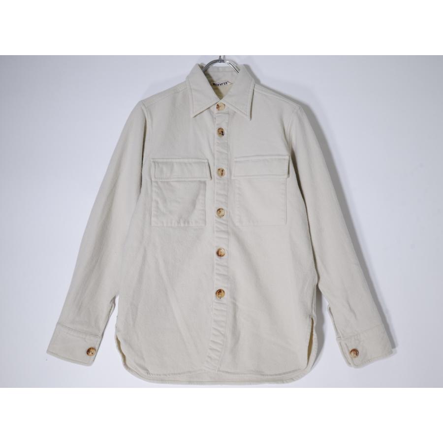 AURALEEオーラリー Super Soft Wool Flannel Shirts ウールフランネル