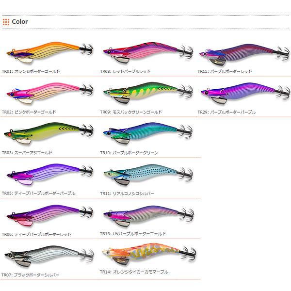 マルキュー（MARUKYU） エギリー ダートマックスTR 30g−BK TR17