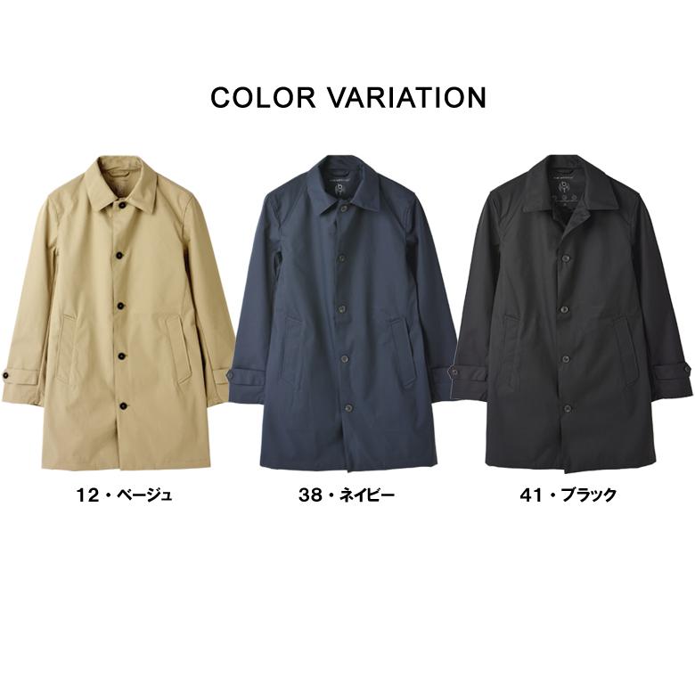 FLAG ON CREW 耐水圧20000mm 撥水 防風 透湿 ステンカラーコート