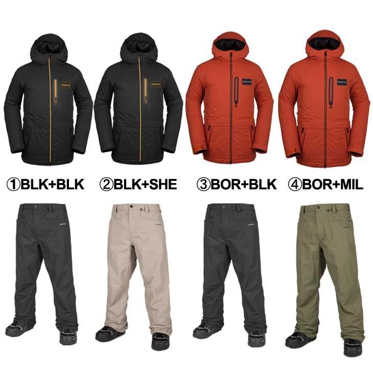 VOLCOM（ボルコム） 18-19 VOLCOM メンズ ウェア 上下セット スノー