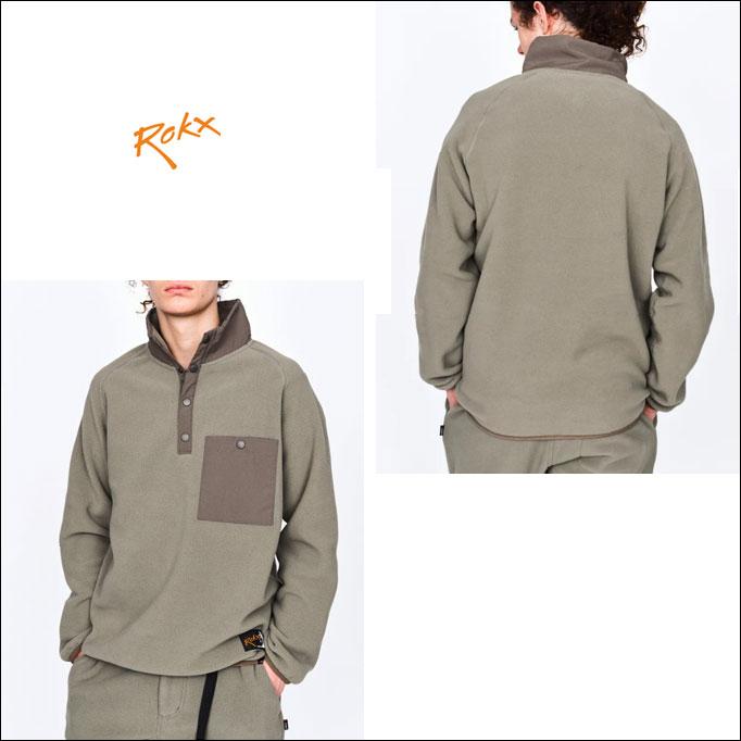 ROKX（ロックス） CLASSIC 200 FLEECE SNAP TOP フリーススナップ