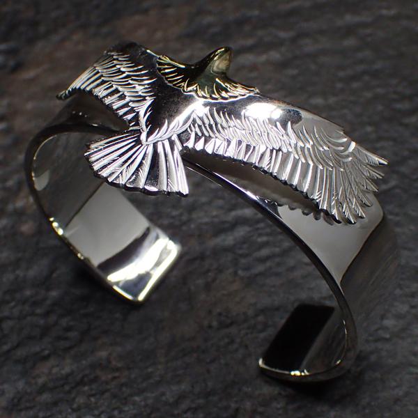 鷲見 太郎 /Taro Washimi プレーンバングル15mm/イーグル02/K18