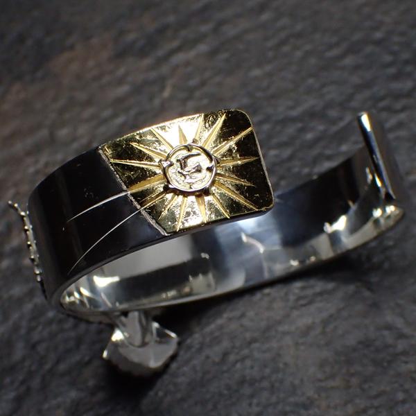 鷲見 太郎 /Taro Washimi プレーンバングル15mm/イーグル02/K18