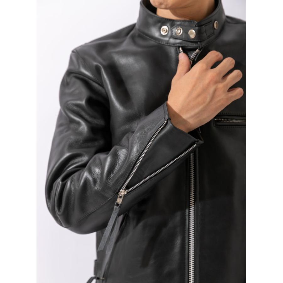 フリーダムレザー 革ジャン レザージャケット メンズ 本革 シングル