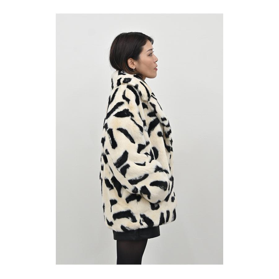 jakke（ジャッキー） ジャケット コート レディース ファー エコファー